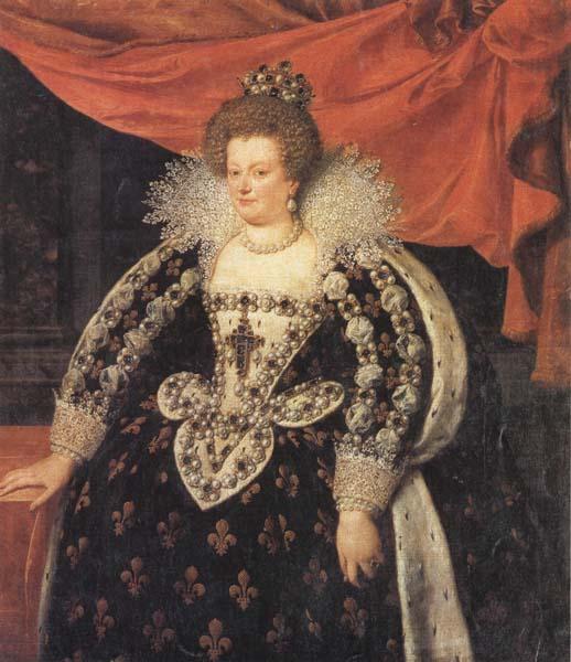 Frans Pourbus the younger Marie de Medicis,Queen of France